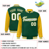 Custom Raglan Sleeves Jacket Hip-Hop Baseball Men Coat