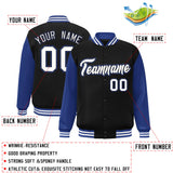 Custom Raglan Sleeves Jacket Hip-Hop Baseball Men Coat