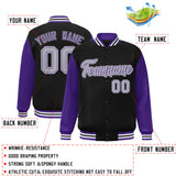 Custom Raglan Sleeves Jacket Hip-Hop Baseball Men Coat