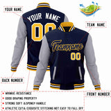 Custom Raglan Sleeves Jacket Varsity Blend Letterman Jackets For Casual