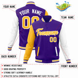 Custom Raglan Sleeves Jacket Varsity Blend Letterman Jackets For Casual