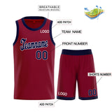 Custom Classic Basketball Jersey Sets Breathable Fashion Vest