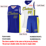 Custom Double Side Basketball Jersey Sets 90s Hip Hop Sports Shirts