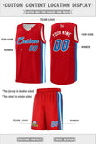 Custom Double Side Basketball Jersey Sets 90s Hip Hop Sports Shirts