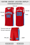 Custom Double Side Basketball Jersey Sets 90s Hip Hop Sports Shirts