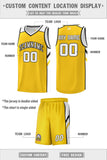 Custom Double Side Basketball Jersey Sets Personalized Athletic Sportswear