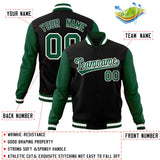 Custom Raglan Sleeves Jacket Athletic Sports Coat