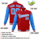 Custom Raglan Sleeves Jacket Athletic Sports Coat