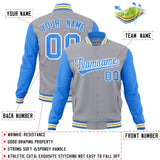 Custom Raglan Sleeves Jacket Athletic Sports Coat