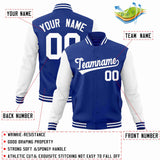 Custom Hook Raglan Sleeves Varsity Letterman Jacket For Men